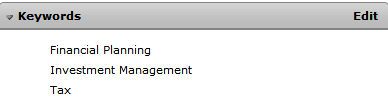 All 3 Services Keywords